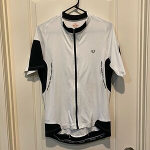 Pearl Izumi Elite Cycling Jersey, Size X-Large, White